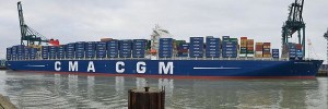 CMA CGM Marco Polo Biggest Ship 